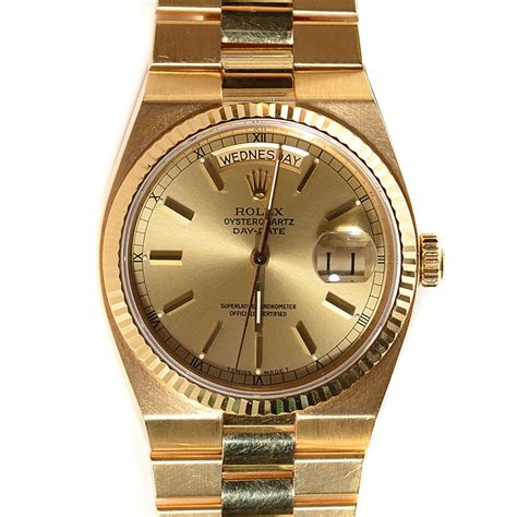 rolex oyster perpetual date quartz japan movt|Rolex men's Datejust watch price.